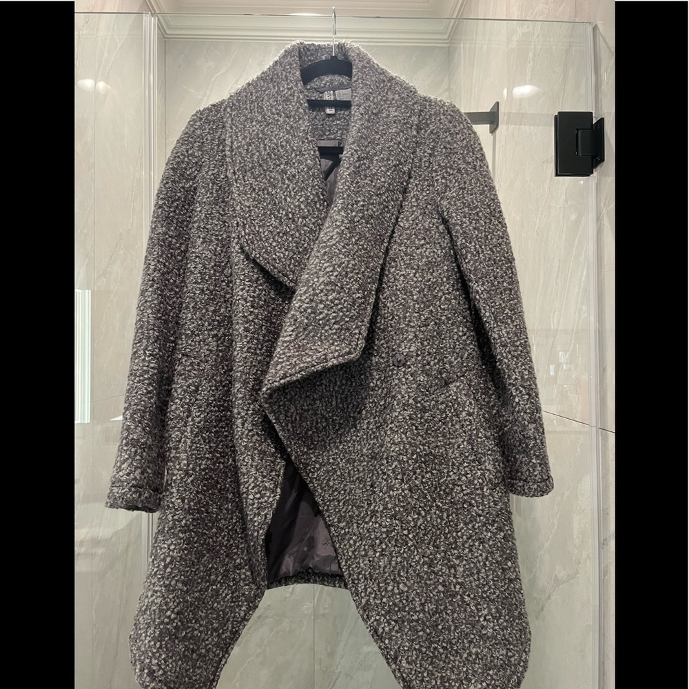 Grey coat